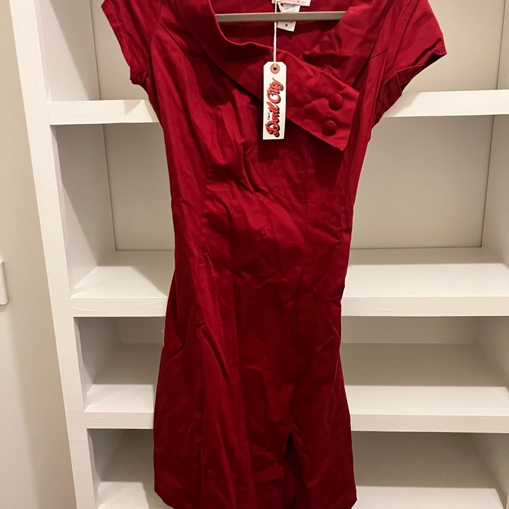 Red Rockabilly Dress